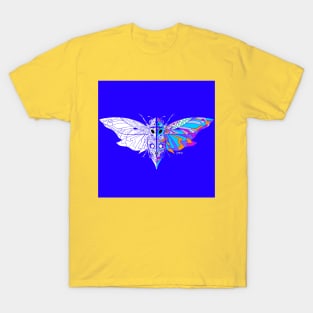 mothman monster in death cicada pattern art ecopop 1 T-Shirt